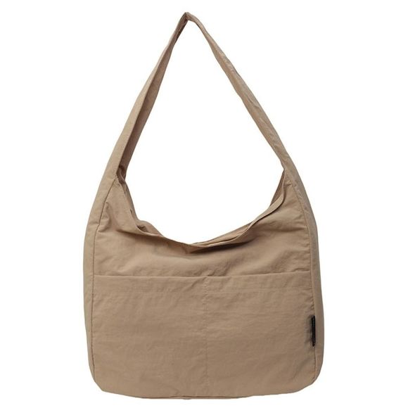 Large Tote Bag Nylon Shoulder Bags Simple Crescent Bag Uwu :') - Picture 1 of 7